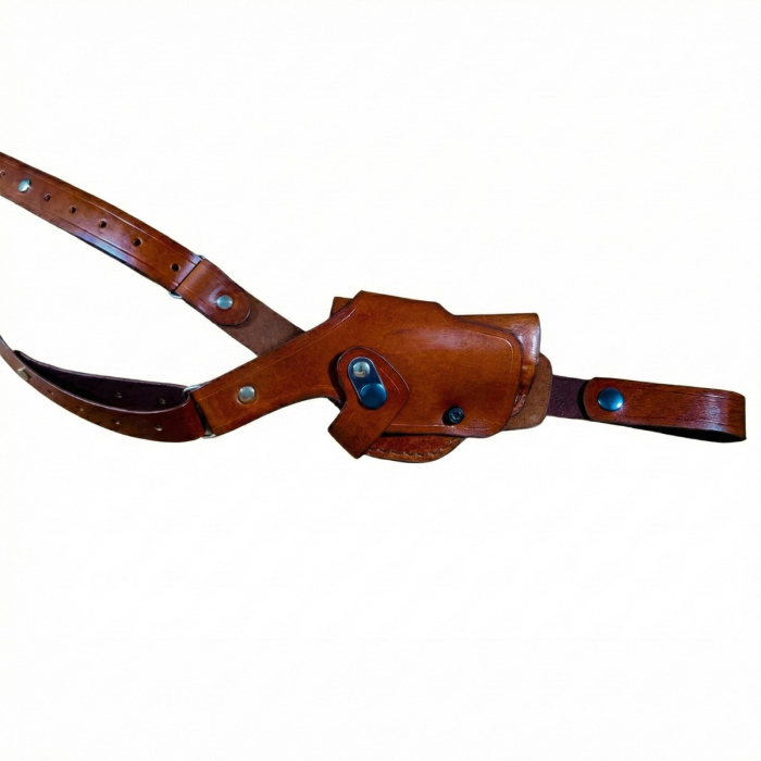 Premium Leather Roto Double Shoulder Holster