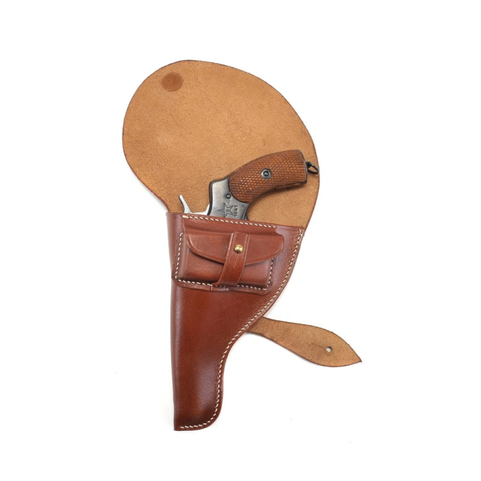 Russian Nagant Leather Revolver Holster