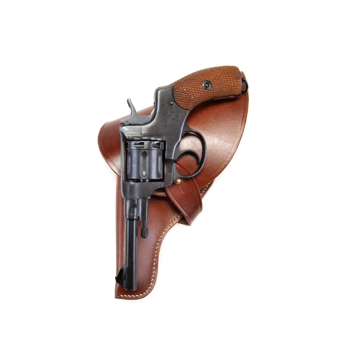 Russian Nagant Leather Revolver Holster