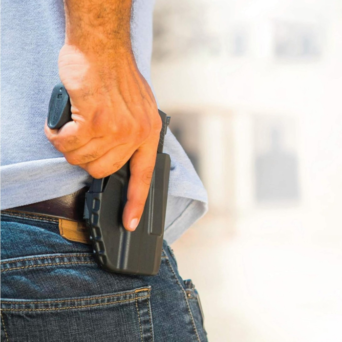 Outside the Waistband (OWB) Retention Holster with Paddle & Belt Loop