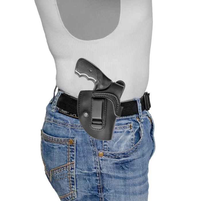 Modular Leather Shoulder Holster for Revolver