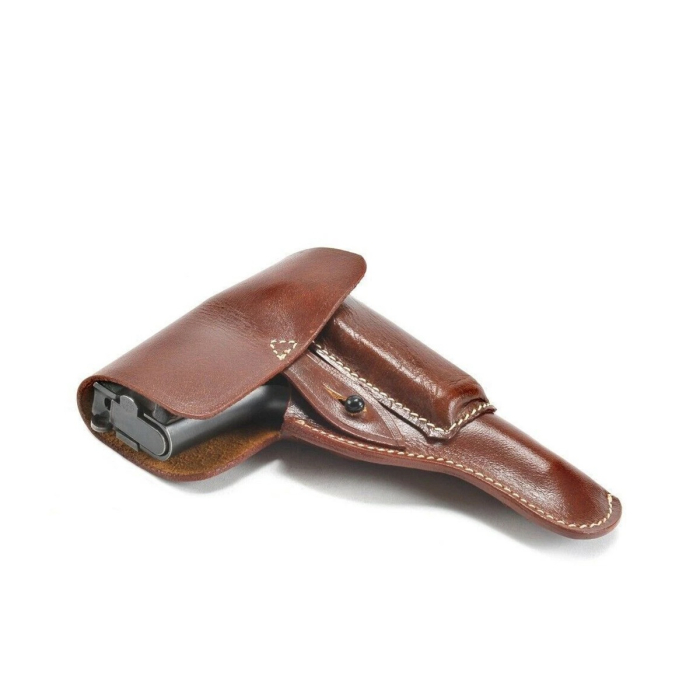 Spanish Service Pattern Leather Belt Holster