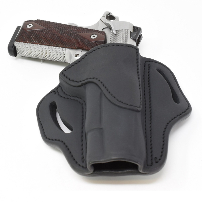 Stealth Black Leather 1911 OWB Holster
