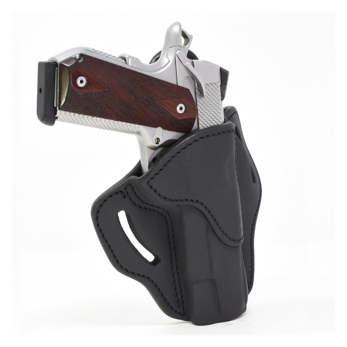 Stealth Black Leather 1911 OWB Holster