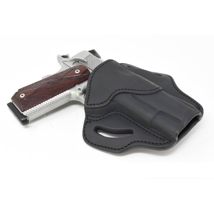 Stealth Black Leather 1911 OWB Holster