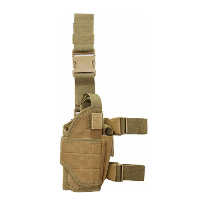 Tactical Nylon Drop Leg Holster with Adjustable Straps
