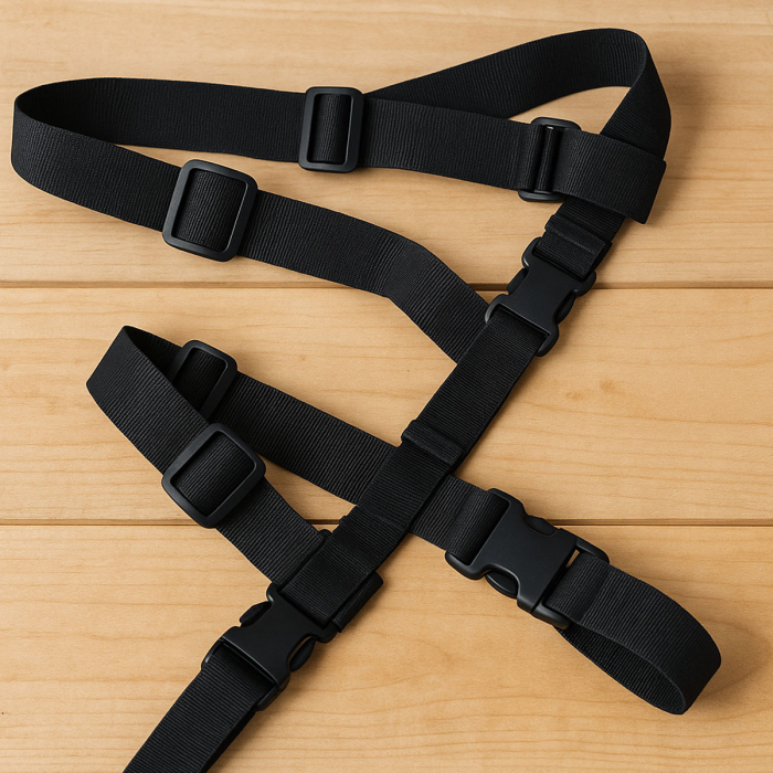 Tactical Twin Thigh Harness – Handcrafted Adjustable Straps for Adventurers & Survival Style