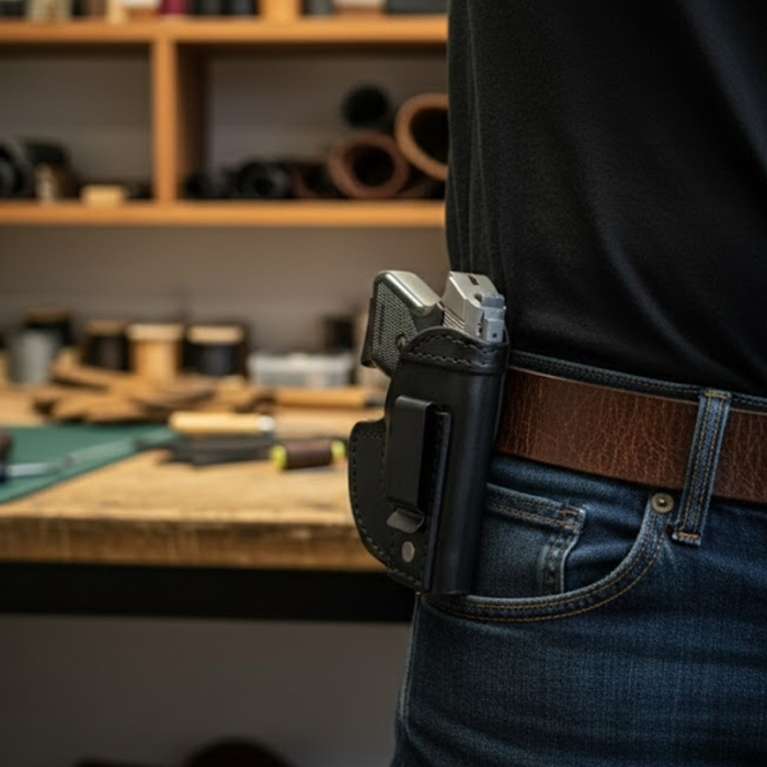 Tuckable Inside Waistband Leather Holster for Walther TPH