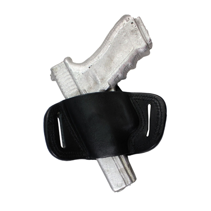 Black OWB Leather Holster – Fast Draw