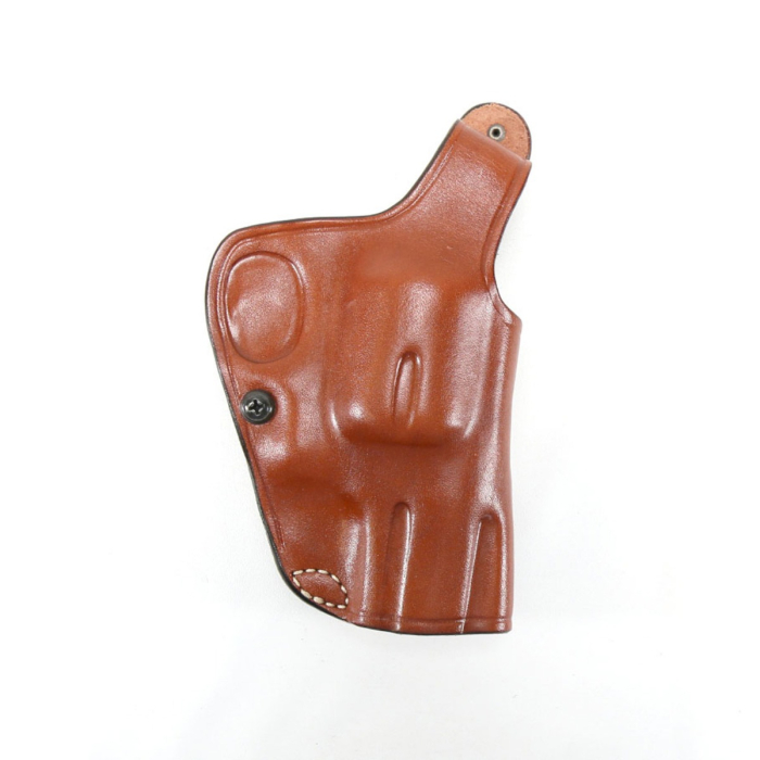 Two Way OWB Leather Revolver Holster With Thumb Break