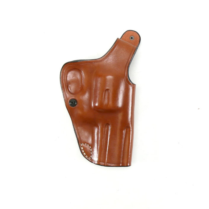 Two Way OWB Leather Revolver Holster With Thumb Break