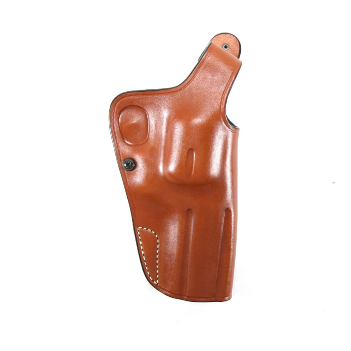 Two Way OWB Leather Revolver Holster With Thumb Break