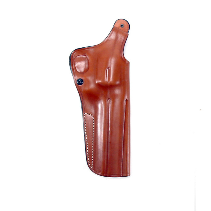 Two Way OWB Leather Revolver Holster With Thumb Break