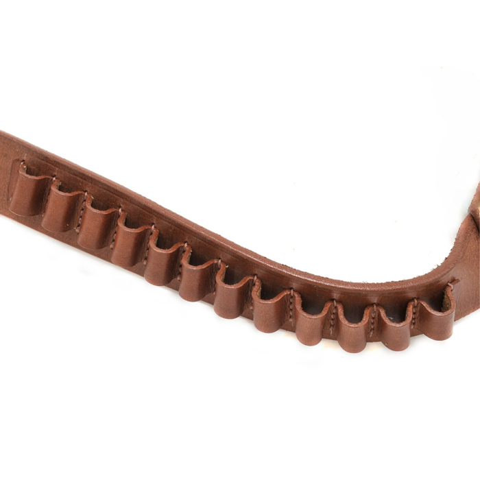 US M3 Victory Revolver Brown Leather Shoulder Holster with .38 Shell Loops (WWII Replica)