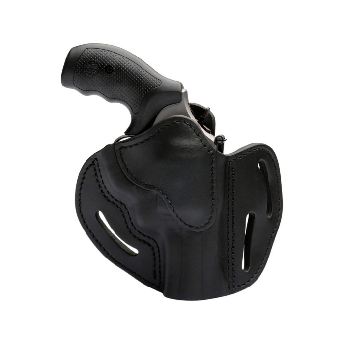 Vintage Leather OWB Revolver Belt Holster