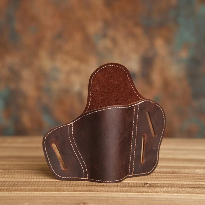 Western Style Leather OWB Belt Holster