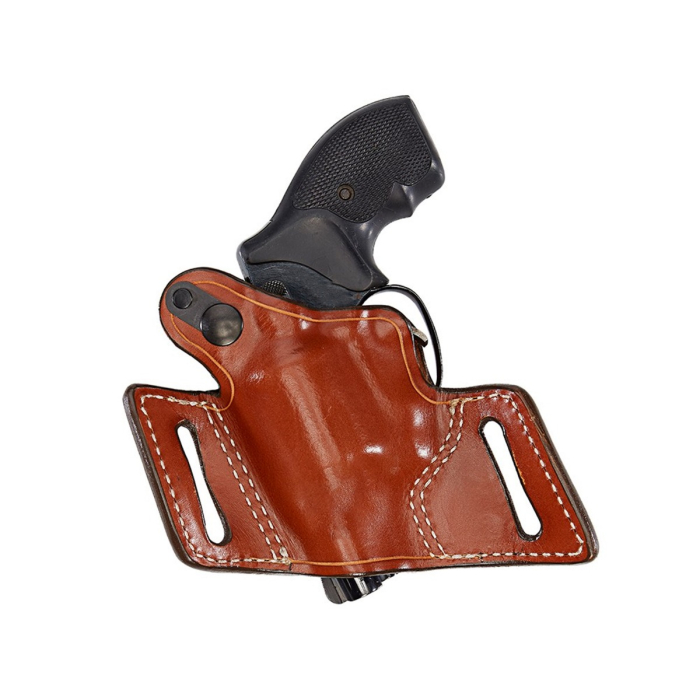 White Lightning Revolver Belt Slide Holster Brown Model 133