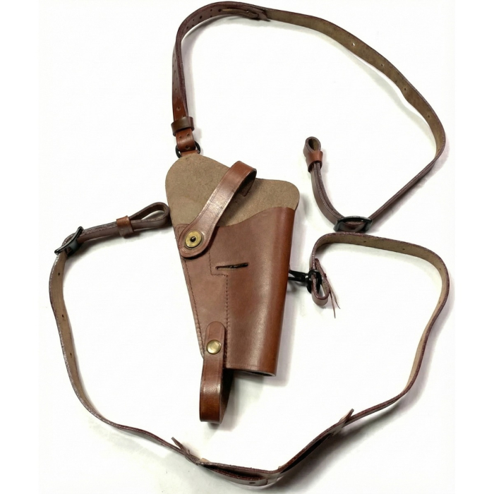 WWII-Style M7 Leather Shoulder Holster for US .45 Pistol