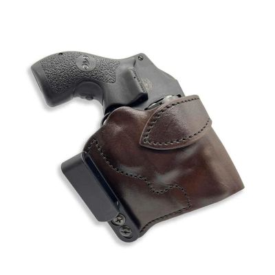Steel Clip Brown IWB Leather Holster
