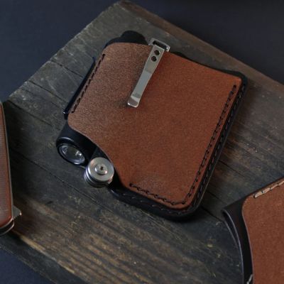 Leather EDC Pouch – Pocket EDC Organizer – Leather EDC Organizer