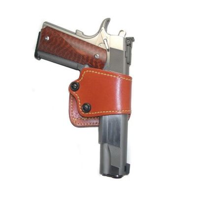 Yaqui Slide Brown Leather OWB Belt Holster